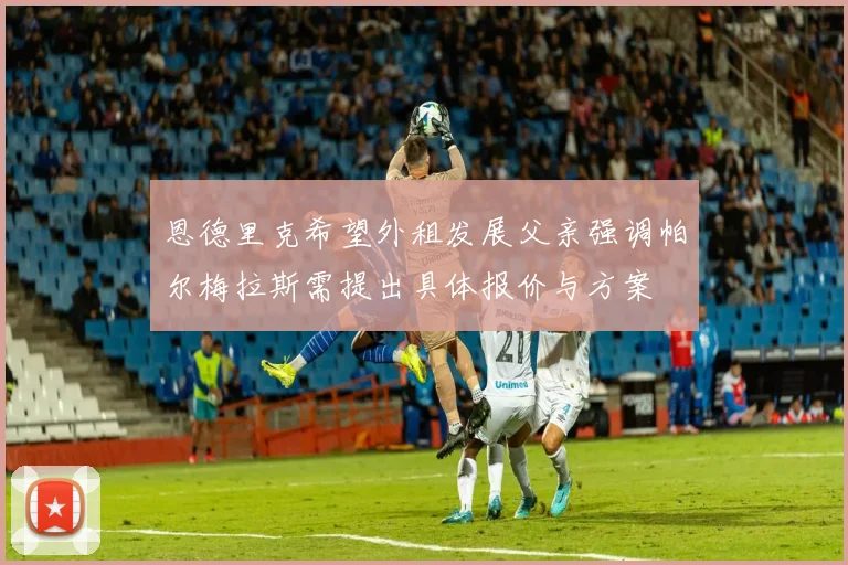 恩德里克希望外租发展父亲强调帕尔梅拉斯需提出具体报价与方案